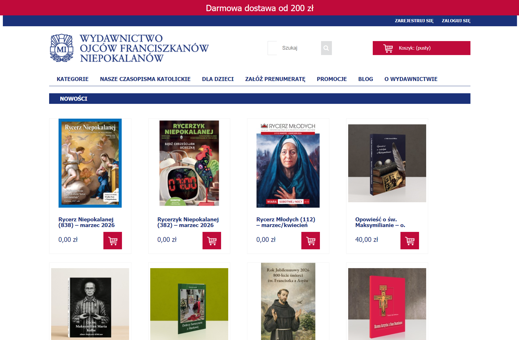 Jakie dewocjonalia kupuje się najczęściej w sklepach religijnych?