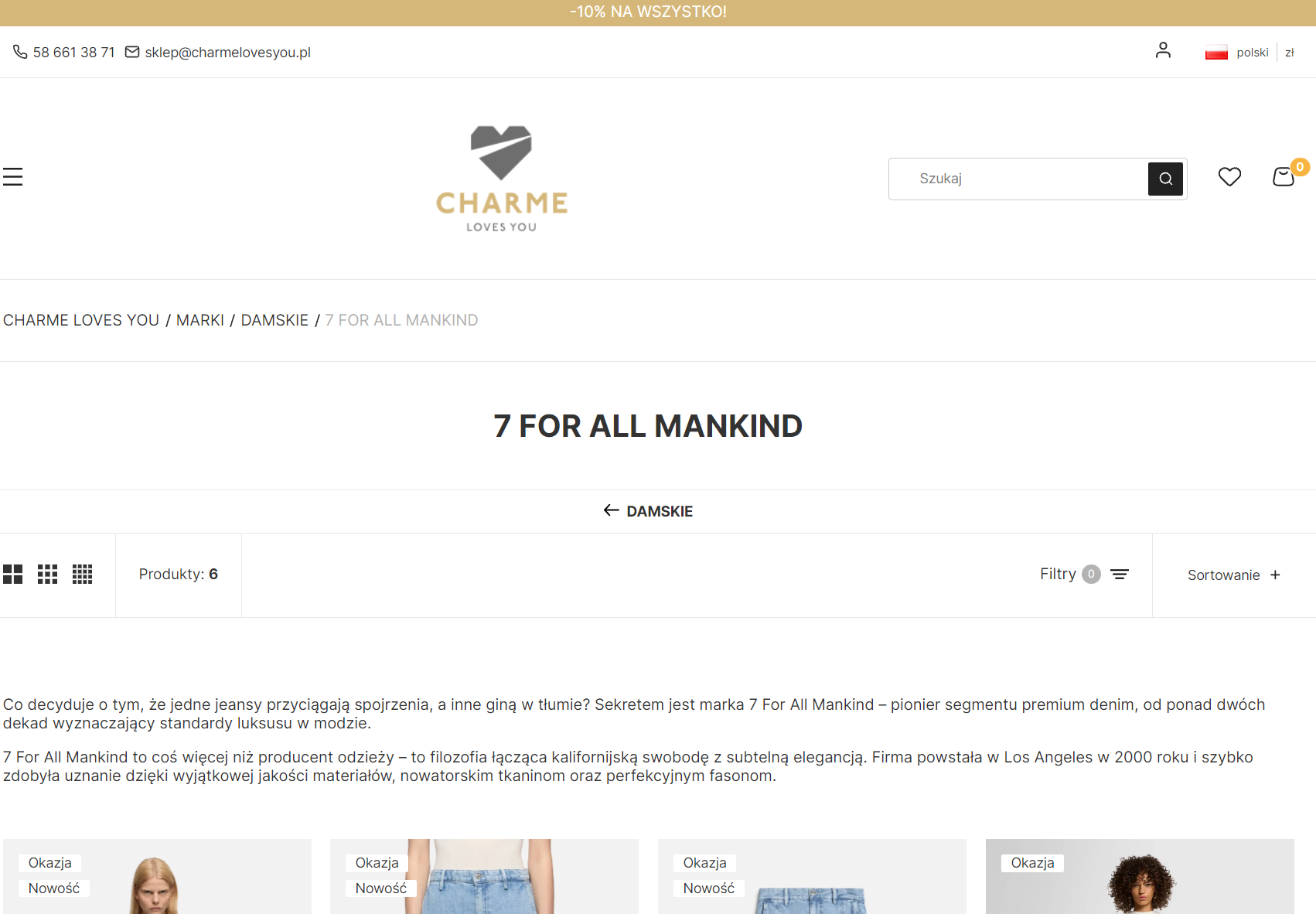 Co wyróżnia markę 7 For All Mankind?