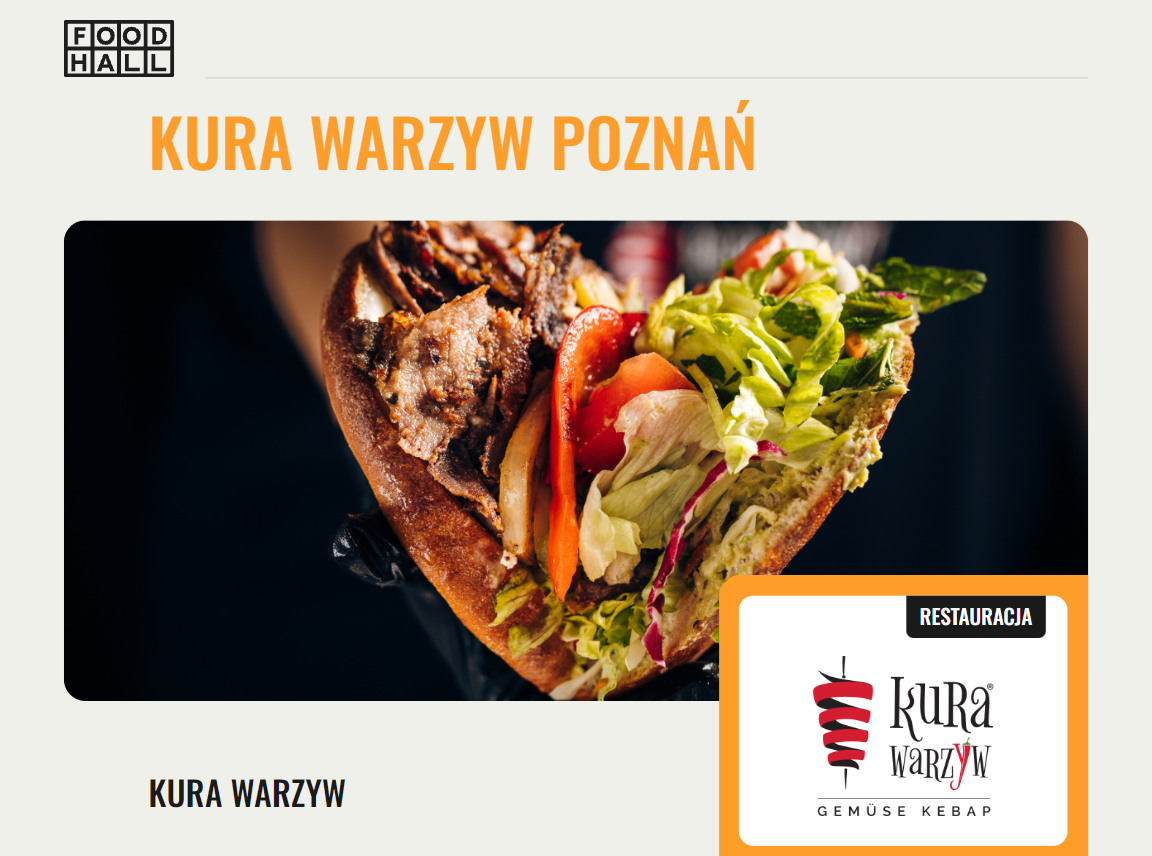 Kura Warzyw Poznań - co znajdziesz w menu i który wariant kebaba warto wybrać?