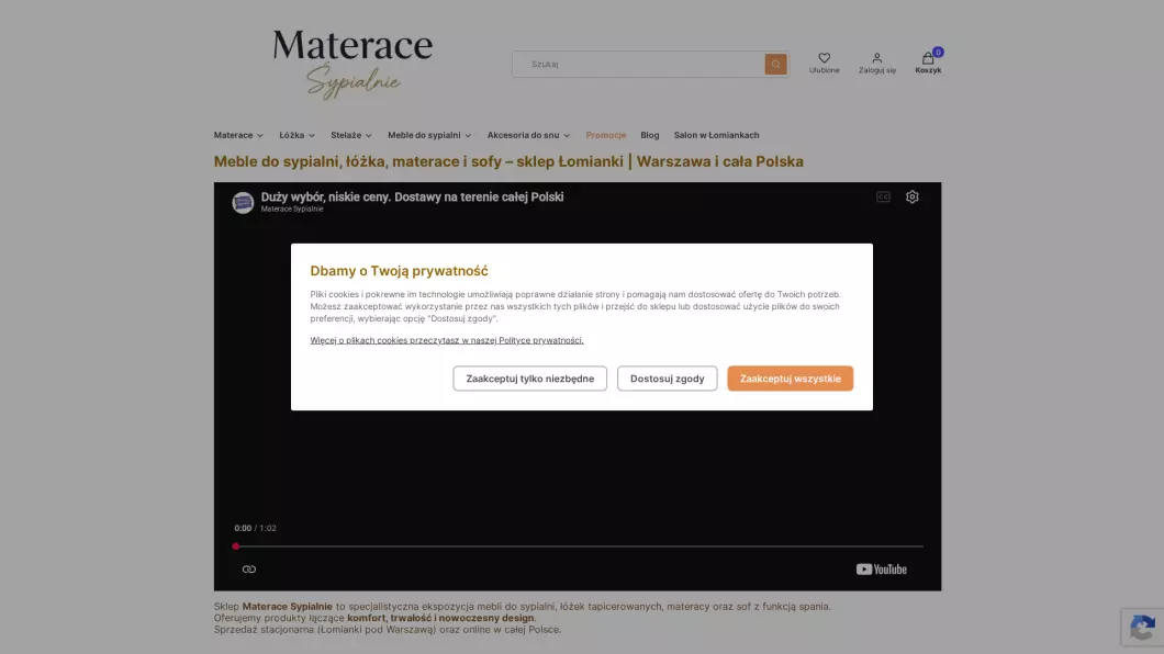 Materace Sypialnie