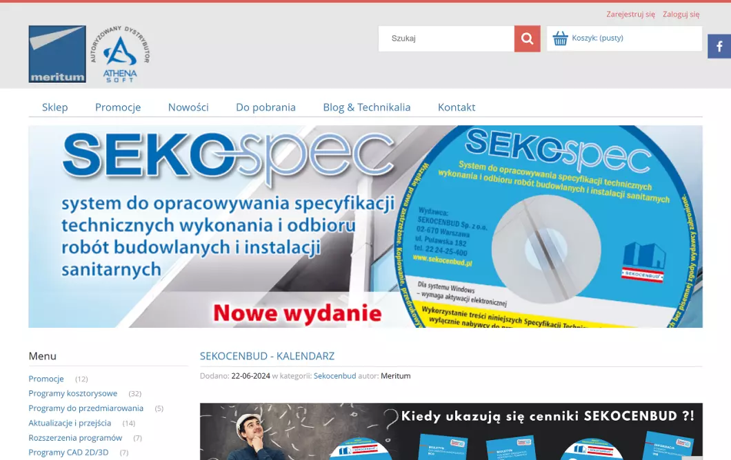 Oprogramowanie dla budownictwa - Meritum
