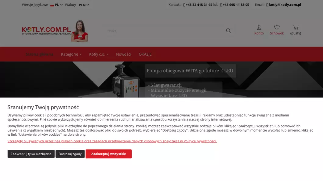 Piece i kotły C.O | Sklep KOTLY.COM.PL